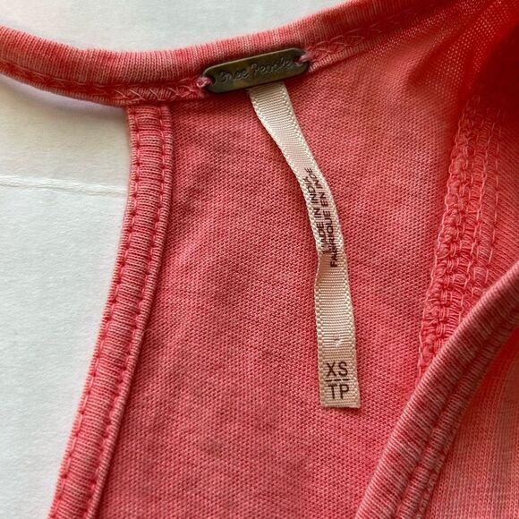 Free People Embroidered Sleeveless Mini Dress Tunic Coverup Top Size XS - Picture 5 of 10